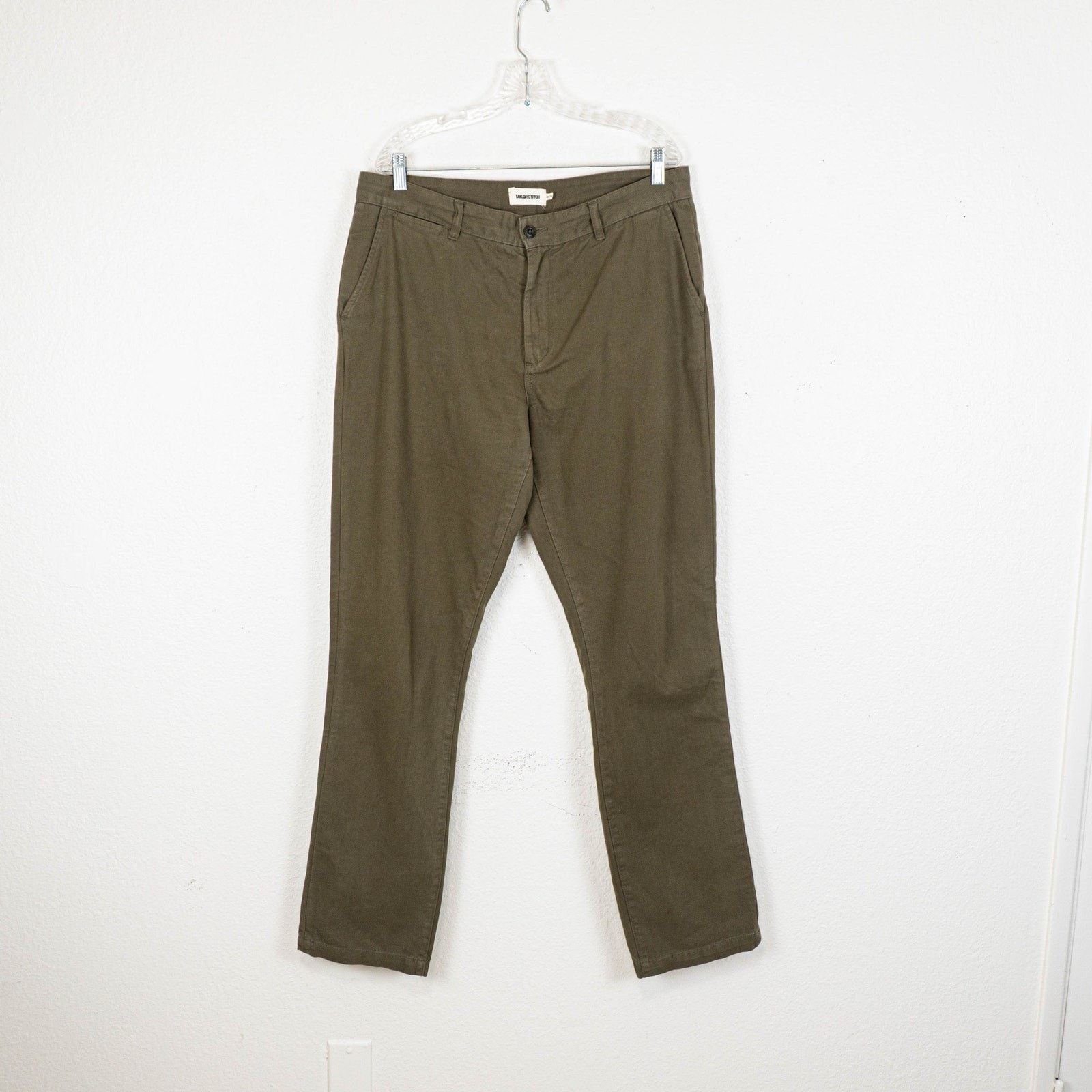 Taylor Stitch Taylor Stitch The Democratic Foundation Pants Olive 36x34 Size US 36 / EU 52 - 1 Thumbnail