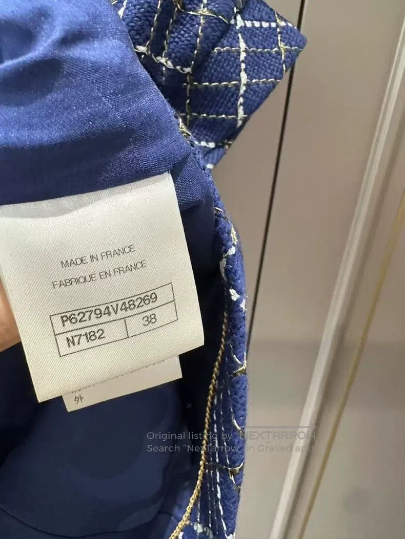 Chanel Chanel Blue tweed vest Size XS / US 0-2 / IT 36-38 - 5 Thumbnail