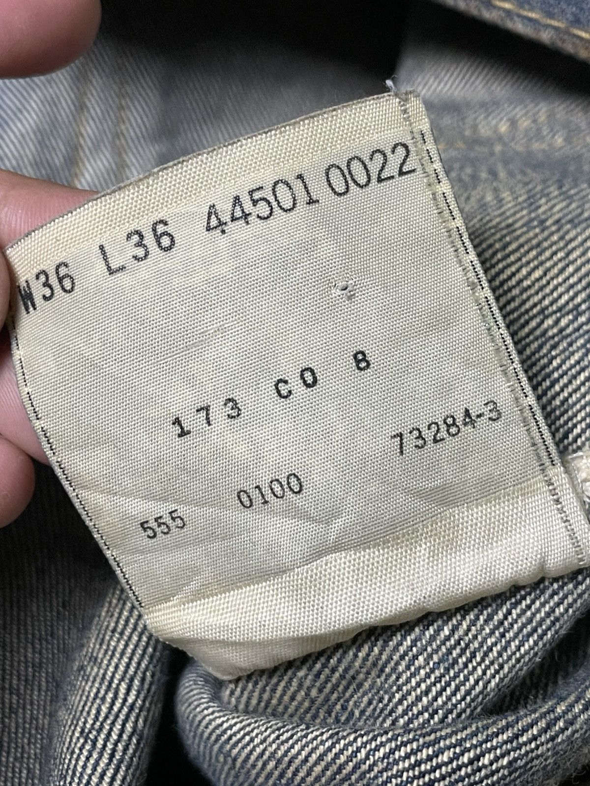 Japanese Brand Vintage LEVIS 501 Jeans (90) Size US 34 / EU 50 - 9 Thumbnail