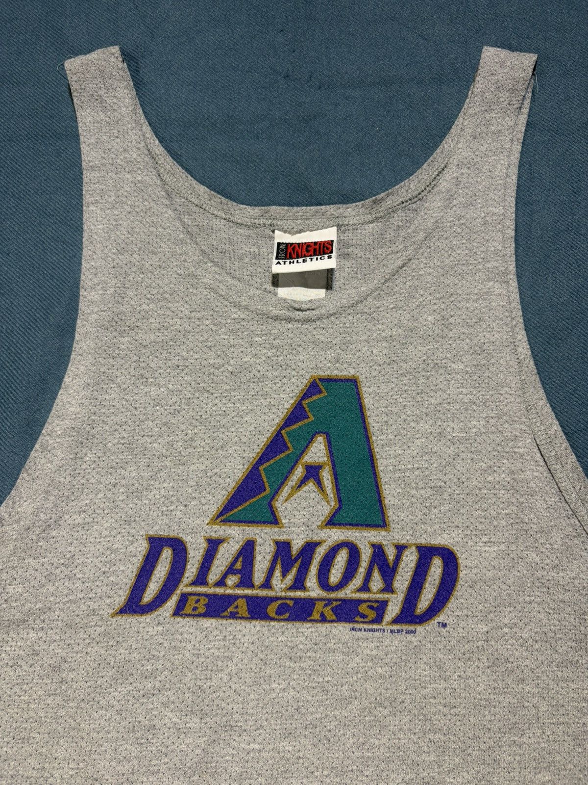 Vintage Rare Pro Edge VTG 2000s MLB Diamondbacks Gray Tank Size US L / EU 52-54 / 3 - 2 Thumbnail