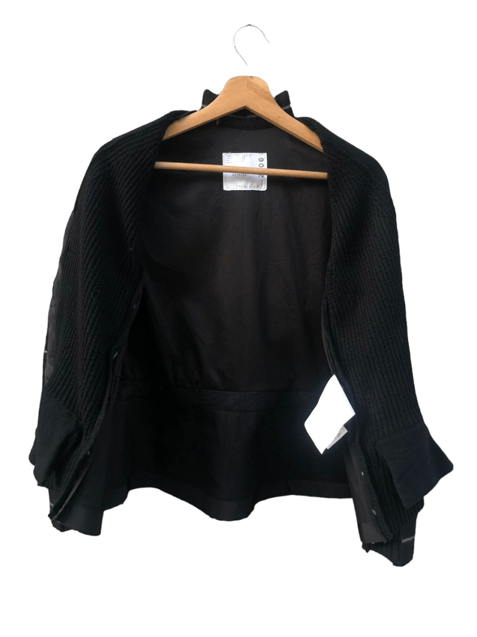 Sacai Sacai Knit Wool Button Jacket Rare Design Size S / US 4 / IT 40 - 3 Thumbnail