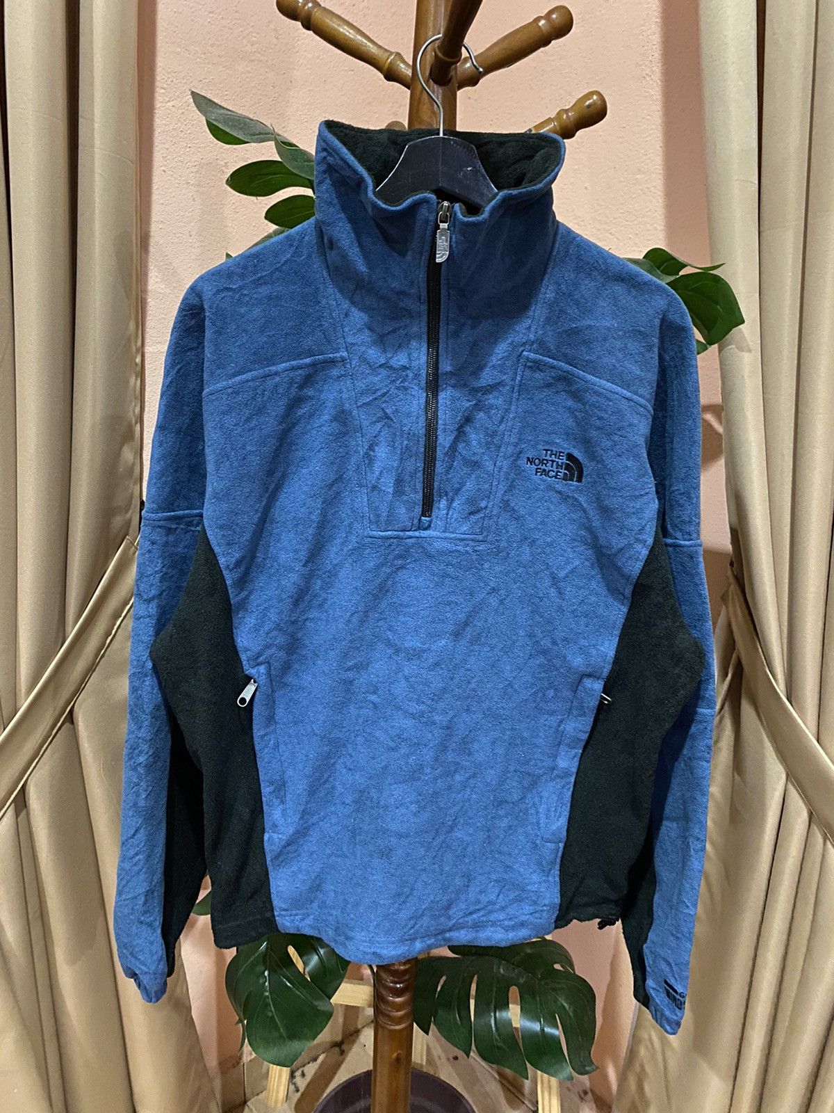 The North Face The North Face Blue and Black Fleece Pullover Jacket Size US S / EU 44-46 / 1 - 1 Thumbnail