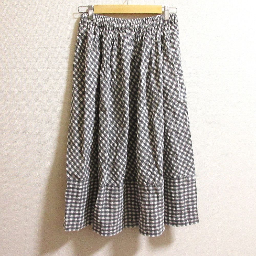 Other tricot COMME des GARCONS Gingham Check Long Skirt Cotton