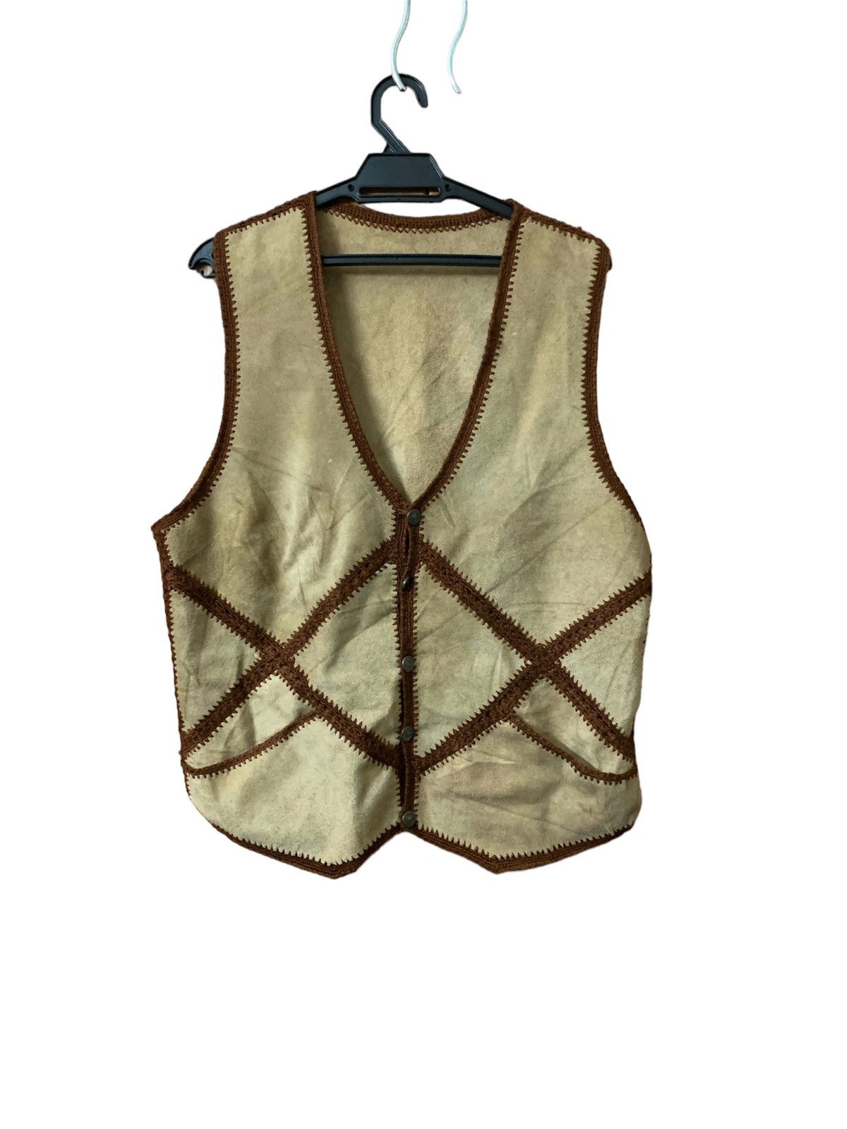 Vintage Vintage leather vest Size US M / EU 48-50 / 2 - 1 Thumbnail