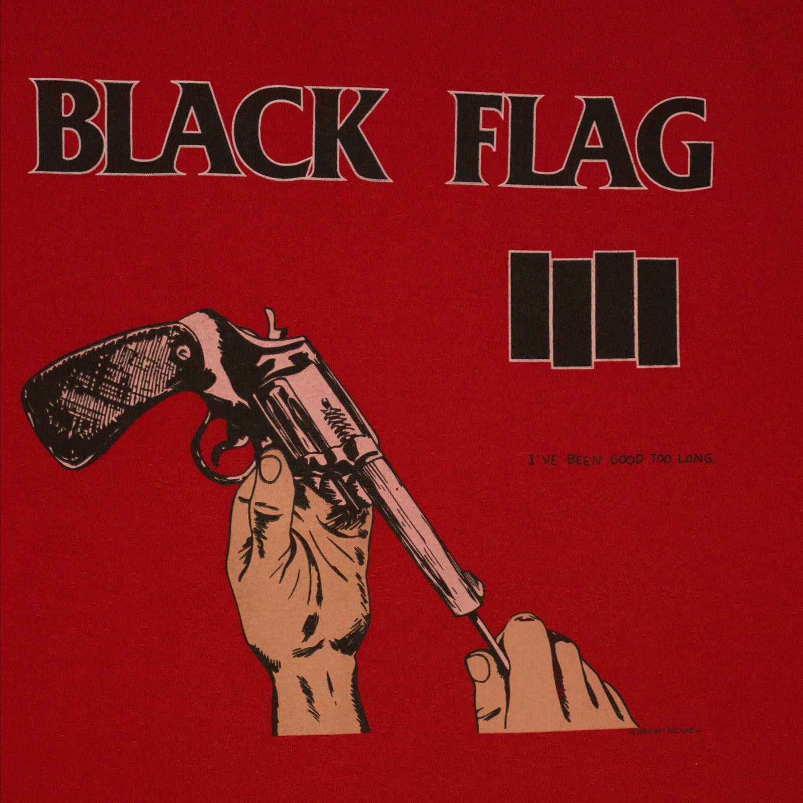 Vintage Black Flag In My Head Tee Size US L / EU 52-54 / 3 - 2 Thumbnail