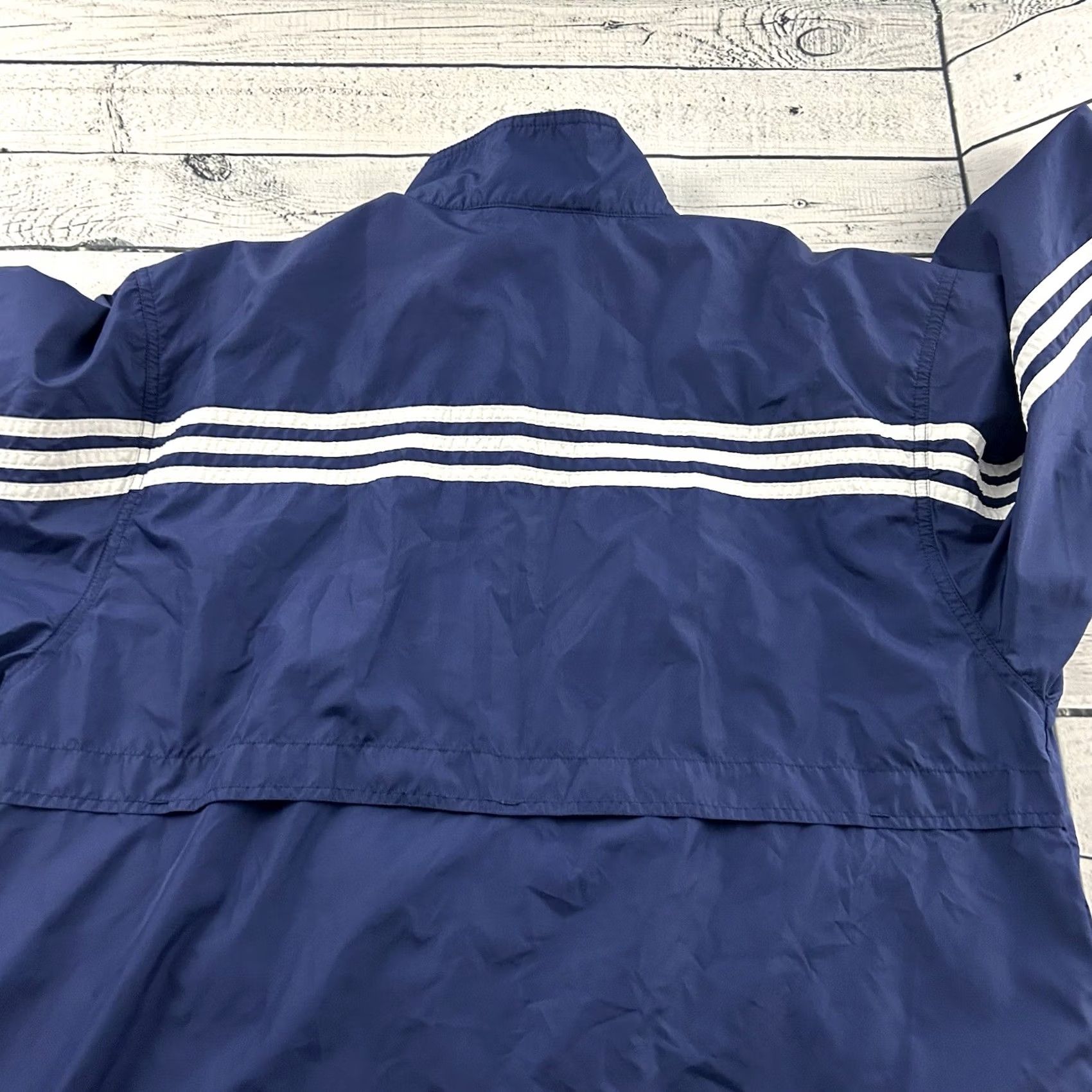 Adidas Vintage Adidas Pullover Jacket Men's M Blue Snap Button Windbreaker Size US M / EU 48-50 / 2 - 6 Thumbnail