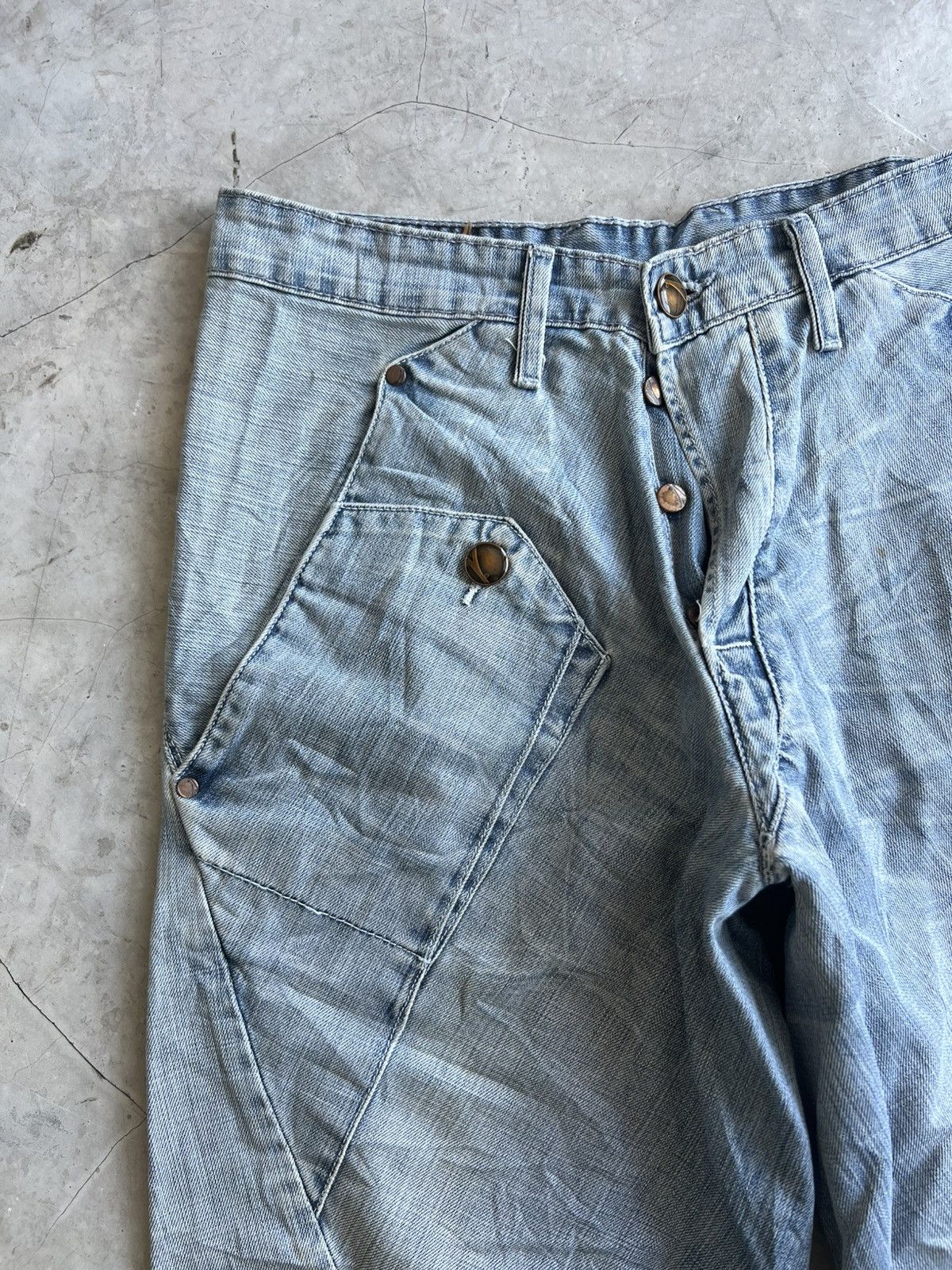 Levi's Vintage Levis Engineered Twisted Jeans Tag W32 Actual 33x29 Size US 32 / EU 48 - 4 Thumbnail