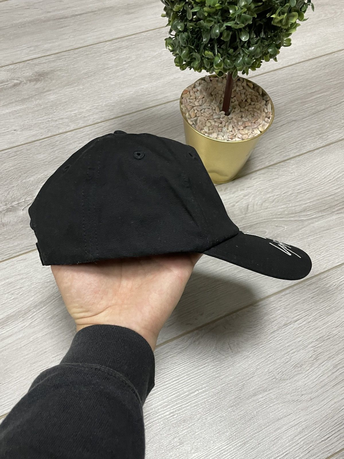 Adidas × Y-3 × Yohji Yamamoto Y-3 big logo cap sign Yohji Yamamoto x Adidas Japanese Size ONE SIZE - 5 Thumbnail