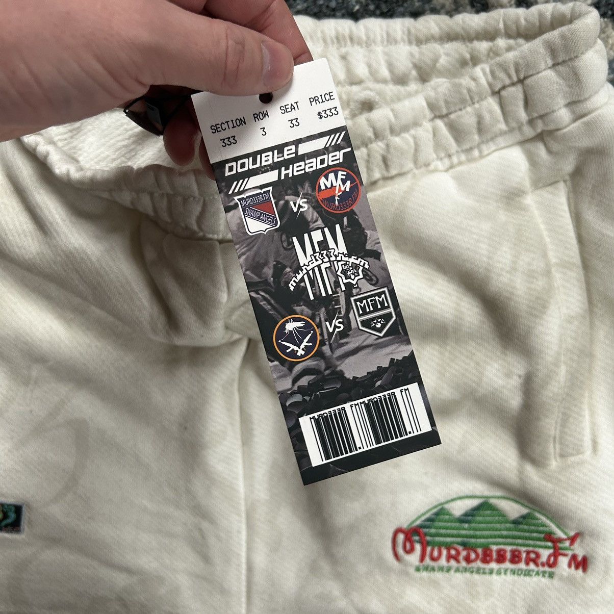 murd333r.fm MFM333.com HEAVYWEiGHT WiDE LEG BOOTLEG DiSNEY SWEATPANTS Size US 33 - 12 Thumbnail