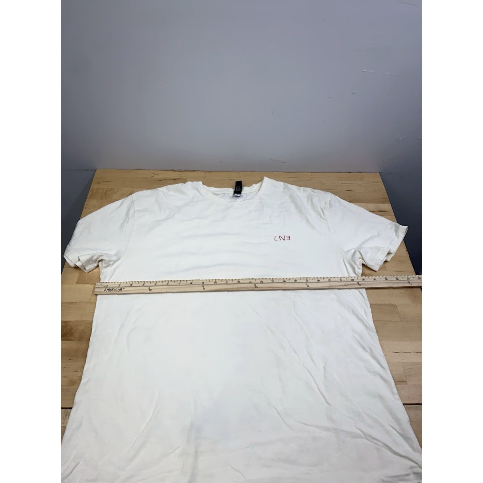 Vintage Voight by Valentina Shirt Womens XL Ivory Designer 12620 Size XL / US 12-14 / IT 48-50 - 6 Thumbnail