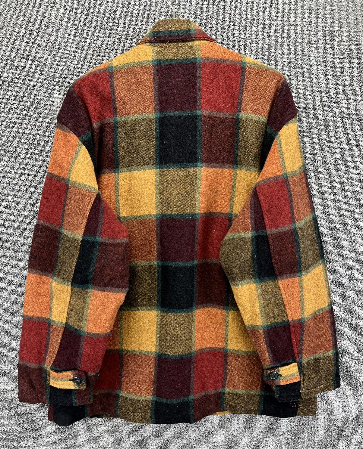 Japanese Brand Vintage Toma Shadow Plaid Button Up Jacket Size US M / EU 48-50 / 2 - 10 Thumbnail