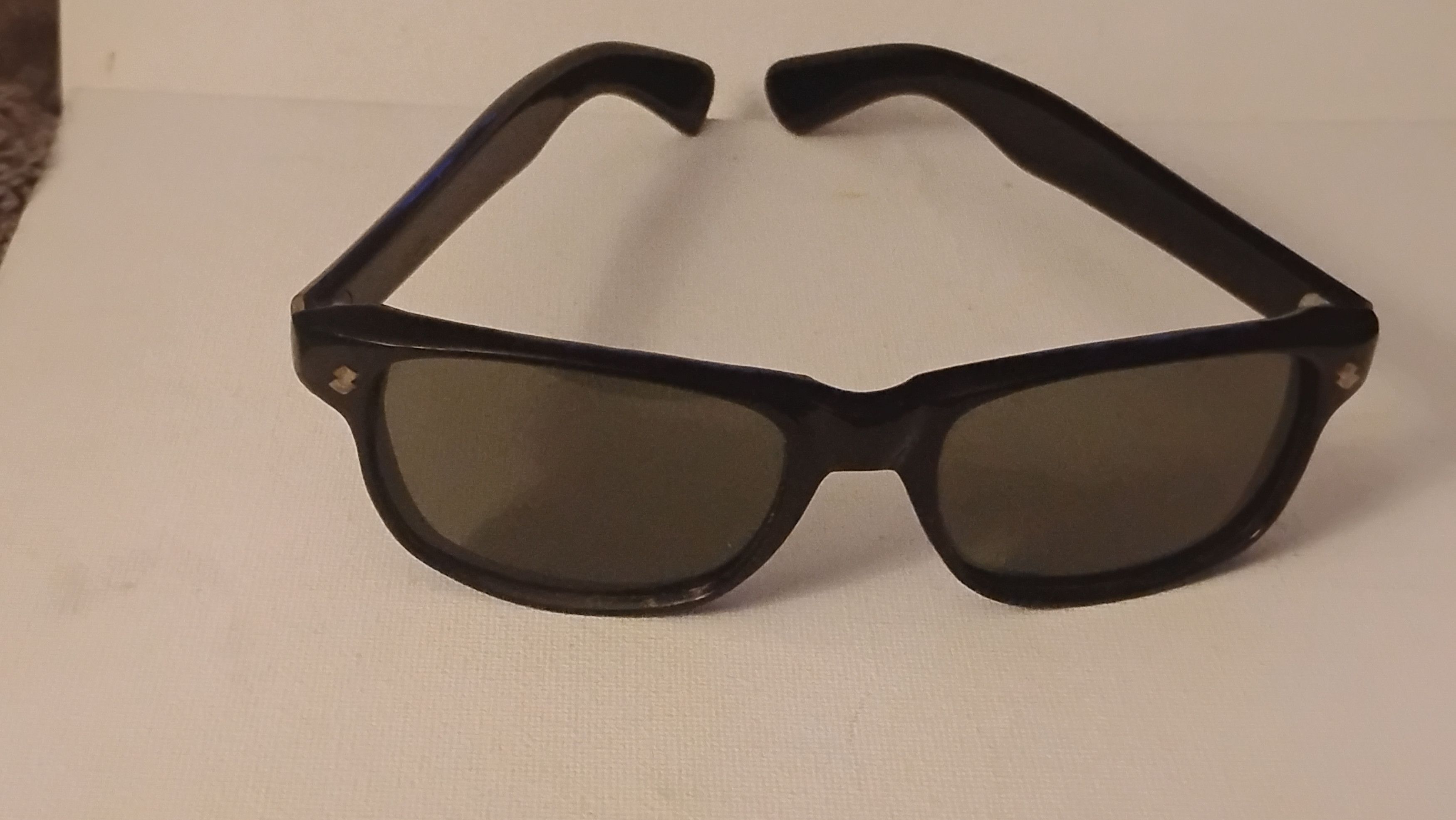Other Vintage Black Rocker Sunglasses NOS Japan Size ONE SIZE - 3 Thumbnail