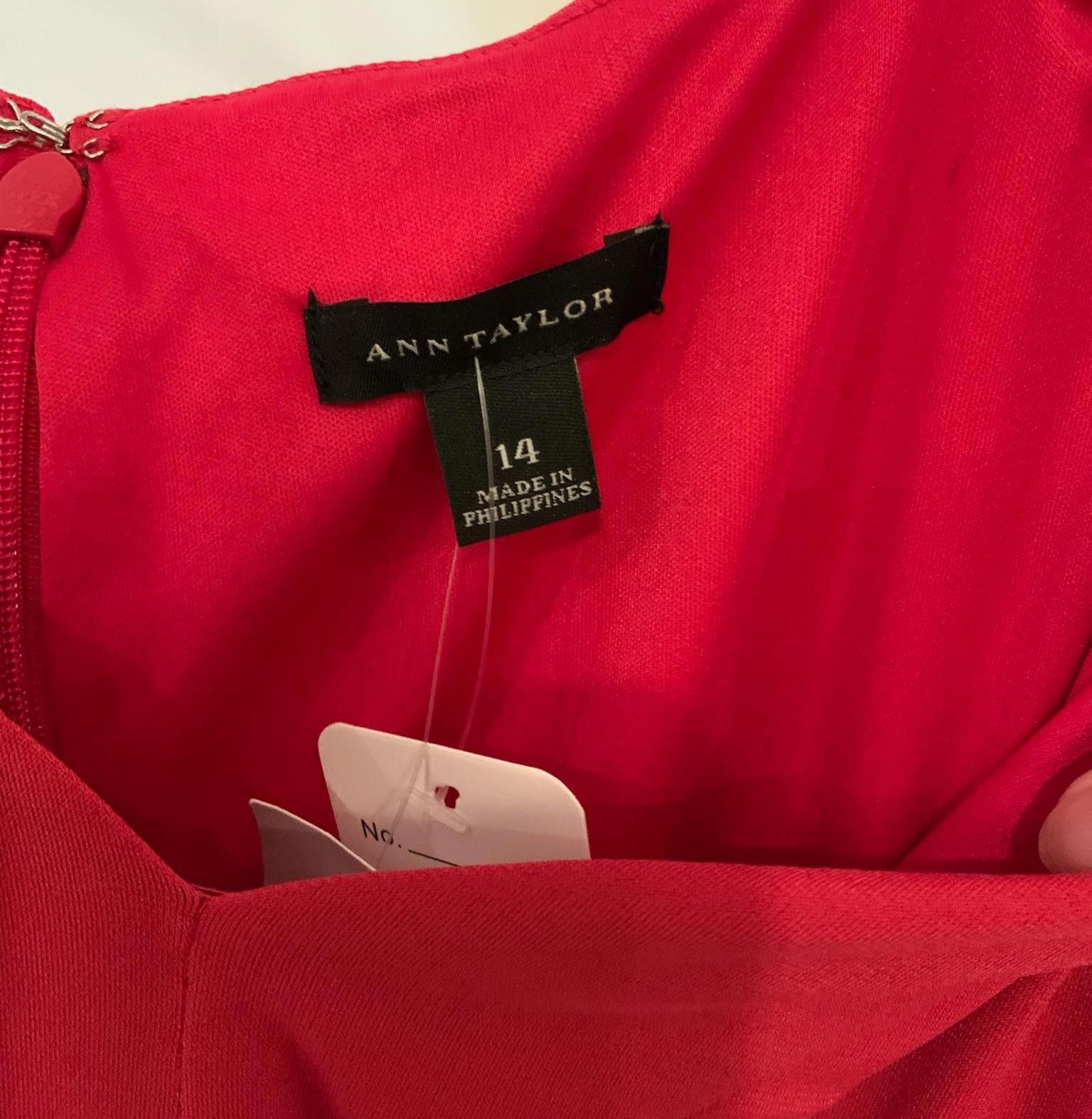 Ann Taylor Elegant Red Maxi Dress by Ann Taylor - Size 14 Size XL / US 12-14 / IT 48-50 - 3 Thumbnail