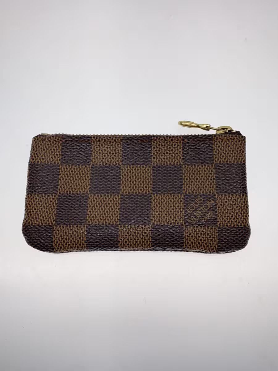 Louis Vuitton Louis Vuitton Damier Ebene Pochette Cle Brown Size ONE SIZE - 2 Thumbnail