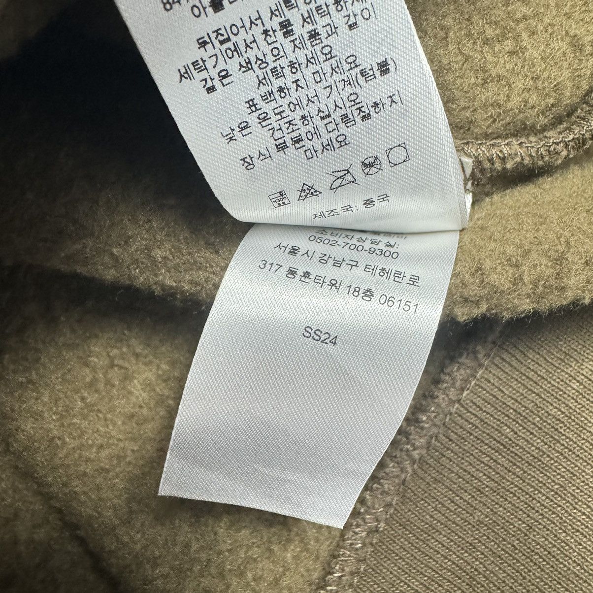 Supreme Supreme Wrapped Half Zip Hooded Sweatshirt Dusty Brown SS24 Size US XXL / EU 58 / 5 - 10 Thumbnail