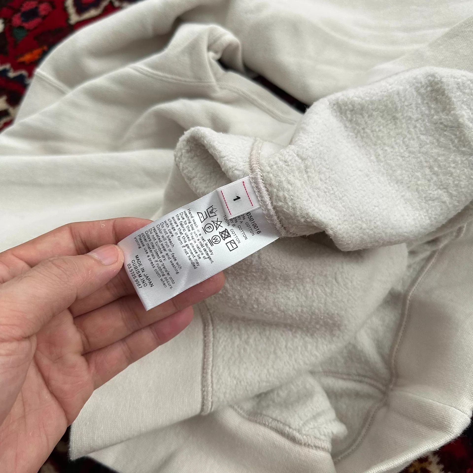 Visvim Visvim 19AW ICT Albacore Jumbo Hoodie 1 Paisley Drop Size US S / EU 44-46 / 1 - 7 Thumbnail