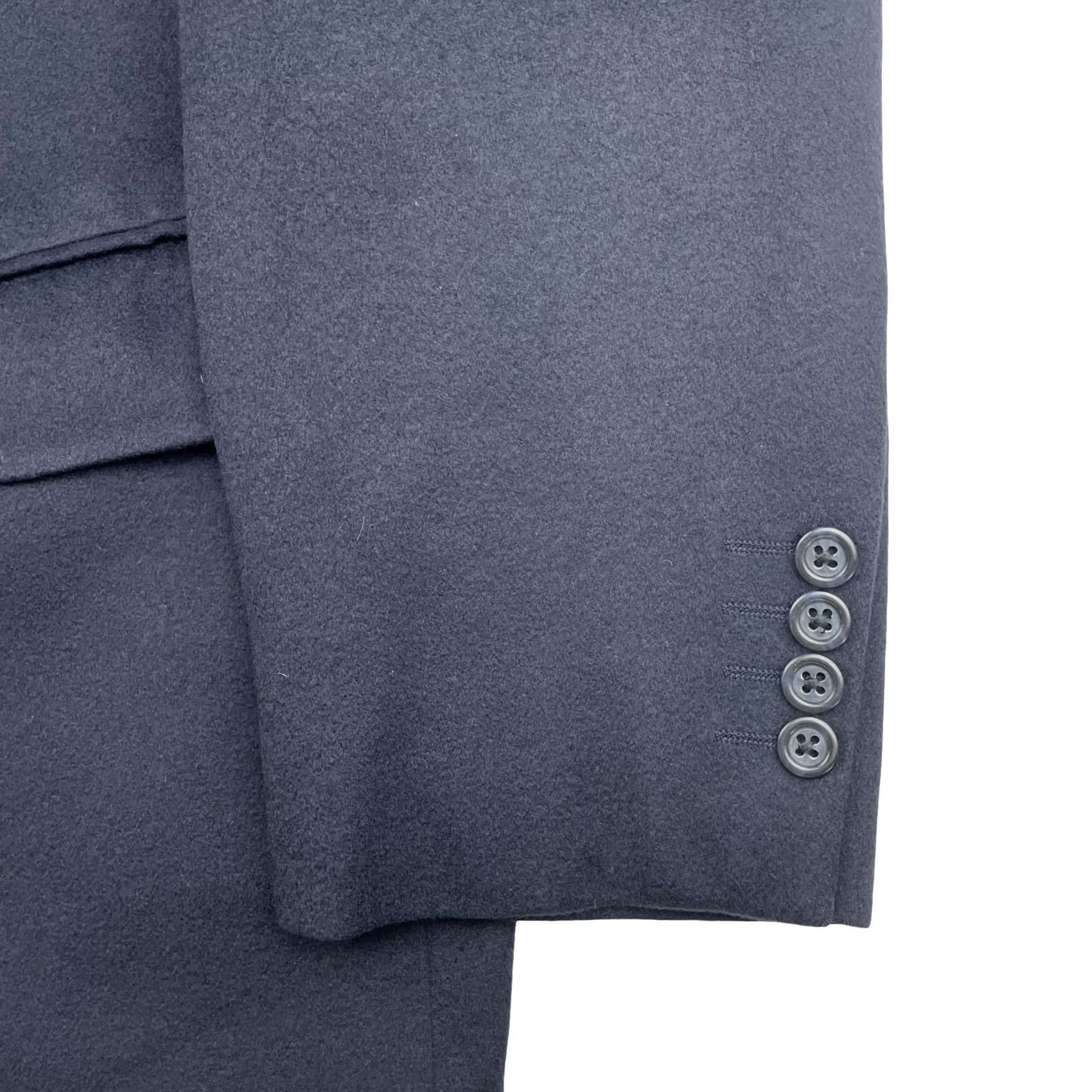 Loro Piana Loro Piana Blazer Men's 44L US 3-Button 100% Cashmere Navy Blue Size 44R - 4 Thumbnail