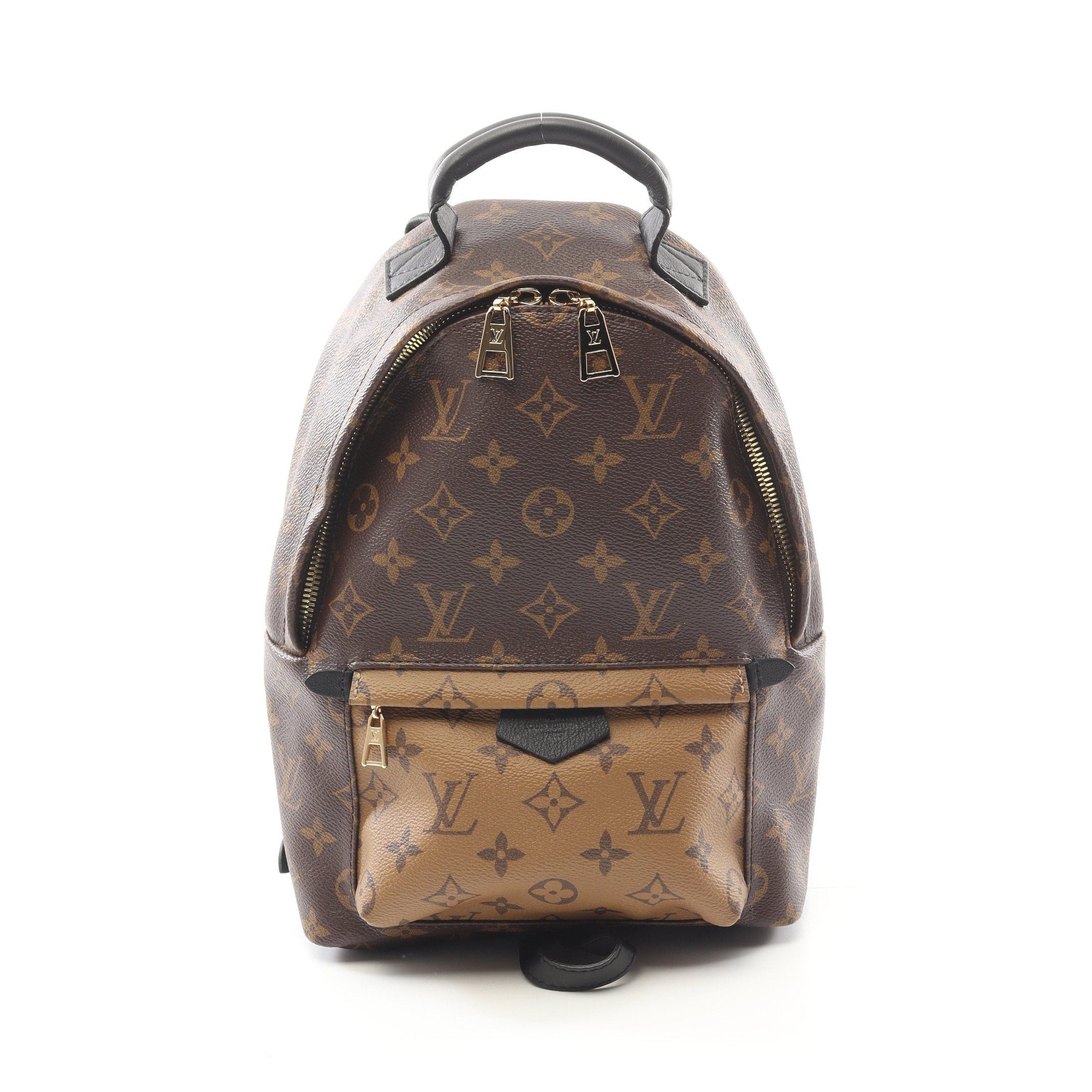 Louis Vuitton Louis Vuitton Palm Springs Backpack Pm Monogram Reverse Rucksack Leather Brown Beige Size ONE SIZE - 1 Thumbnail