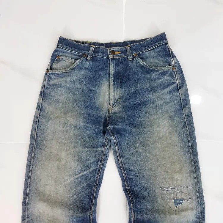 Jean × Vintage LEE RIDER BLUE JEANS PANTS Size US 32 / EU 48 - 2 Thumbnail