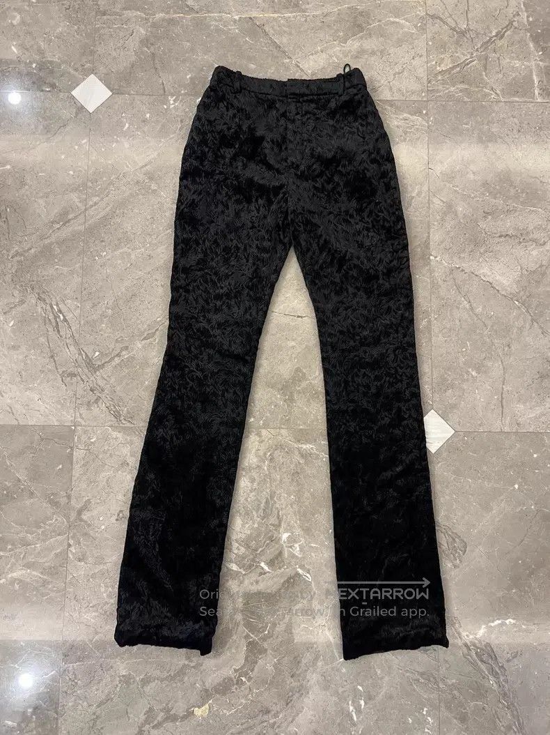 Saint Laurent Paris Saint Laurent Paris size F34 Velvet Leopard Print Flared Tr Size US 27 - 1 Thumbnail