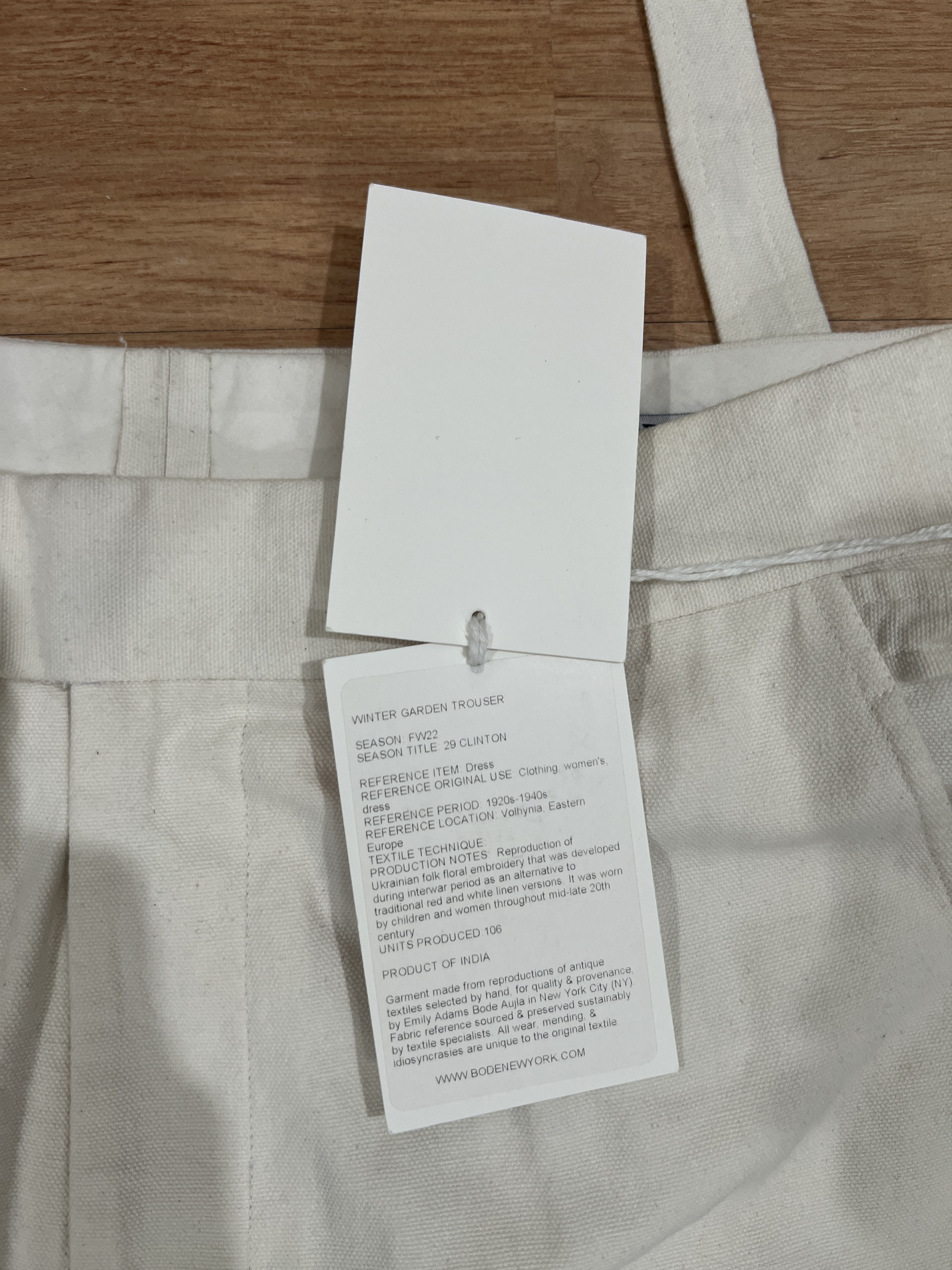 Bode Bode Winter Garden Trousers Size US 32 / EU 48 - 5 Thumbnail