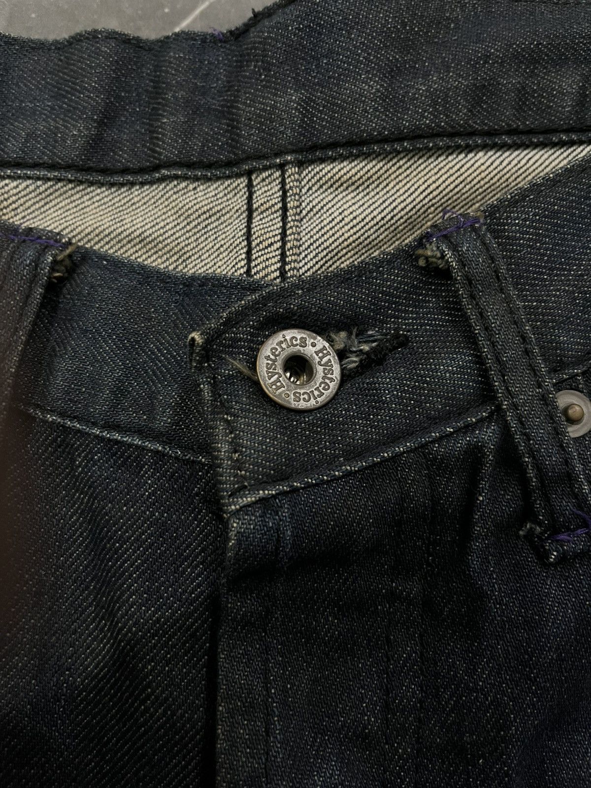 Hysteric Glamour HYSTERIC GLAMOUR STUDDED JEANS Size US 31 - 9 Thumbnail