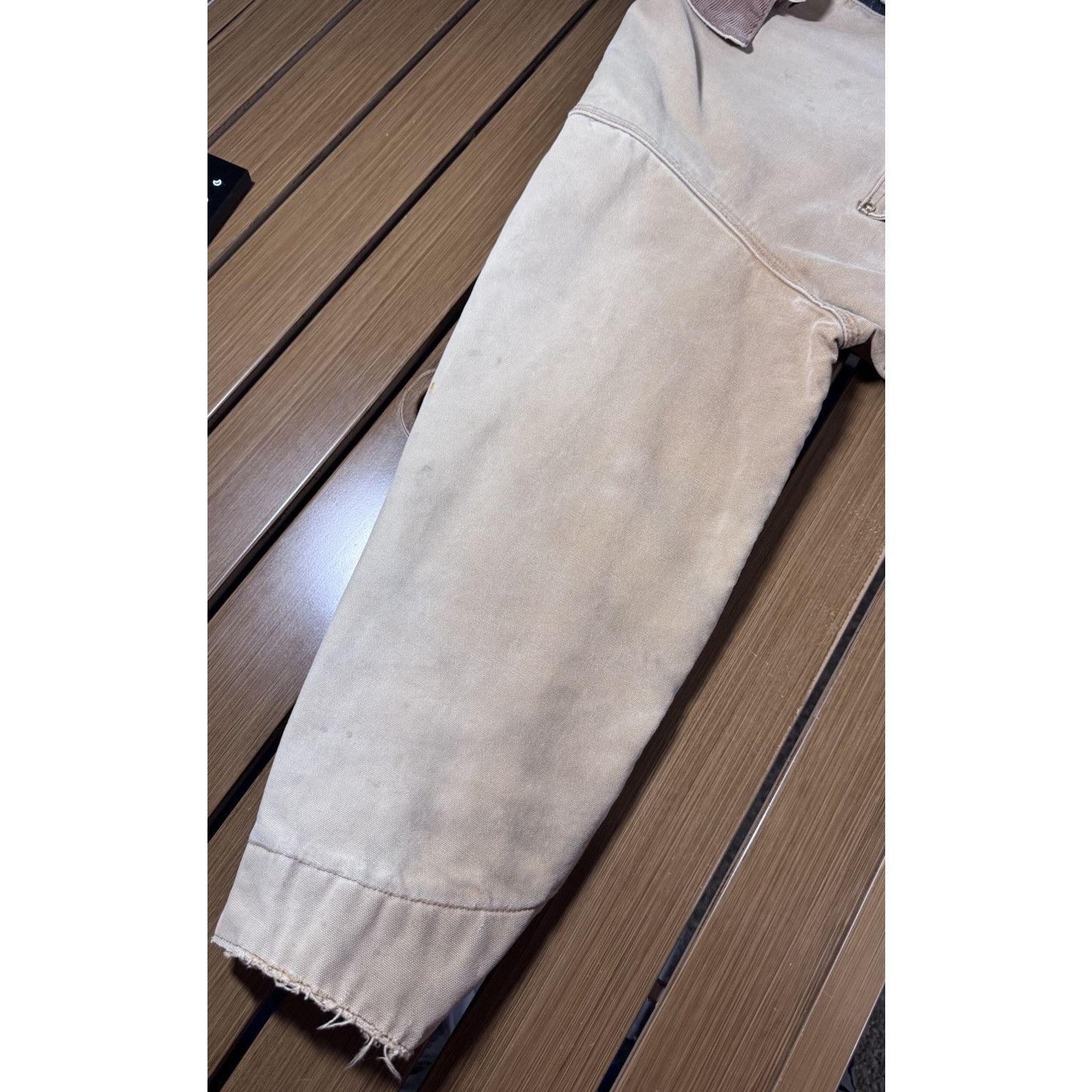 Carhartt Vintage 90’s Carhartt Chore Jacket XL Blanket Lined TAN Size US XL / EU 56 / 4 - 8 Thumbnail