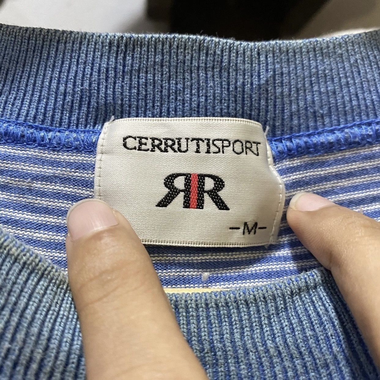 Cerruti 1881 × Vintage VINTAGE Cerruti 1881 Sport Stripe t-shirts Size US M / EU 48-50 / 2 - 4 Thumbnail