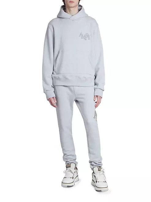 Amiri o1w1db11224 Sweatpant & Jogger in Heather Grey Size US 32 / EU 48 - 2 Thumbnail