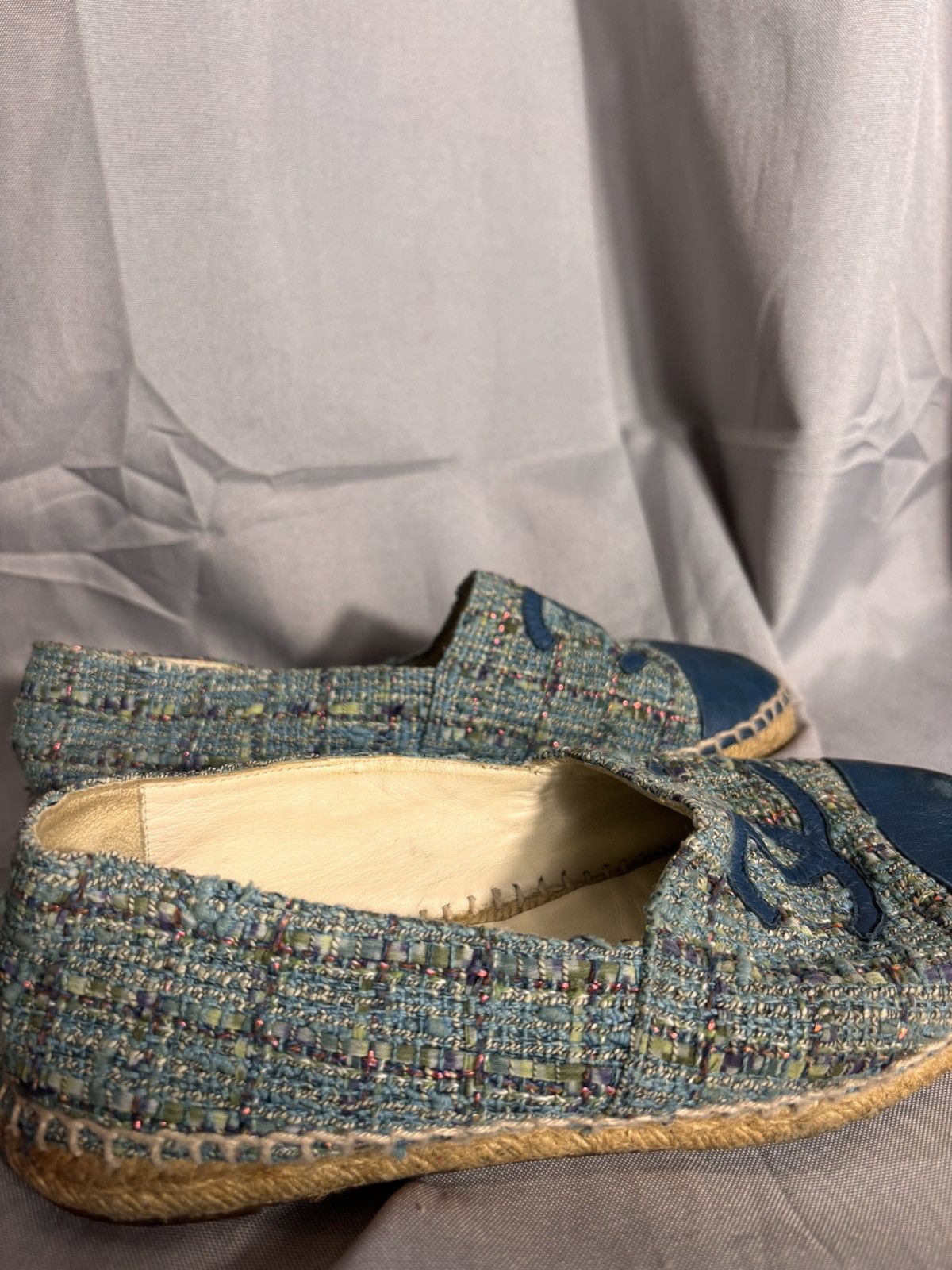 Chanel Chanel CC Espadrille Size US 7 / IT 37 - 8 Thumbnail