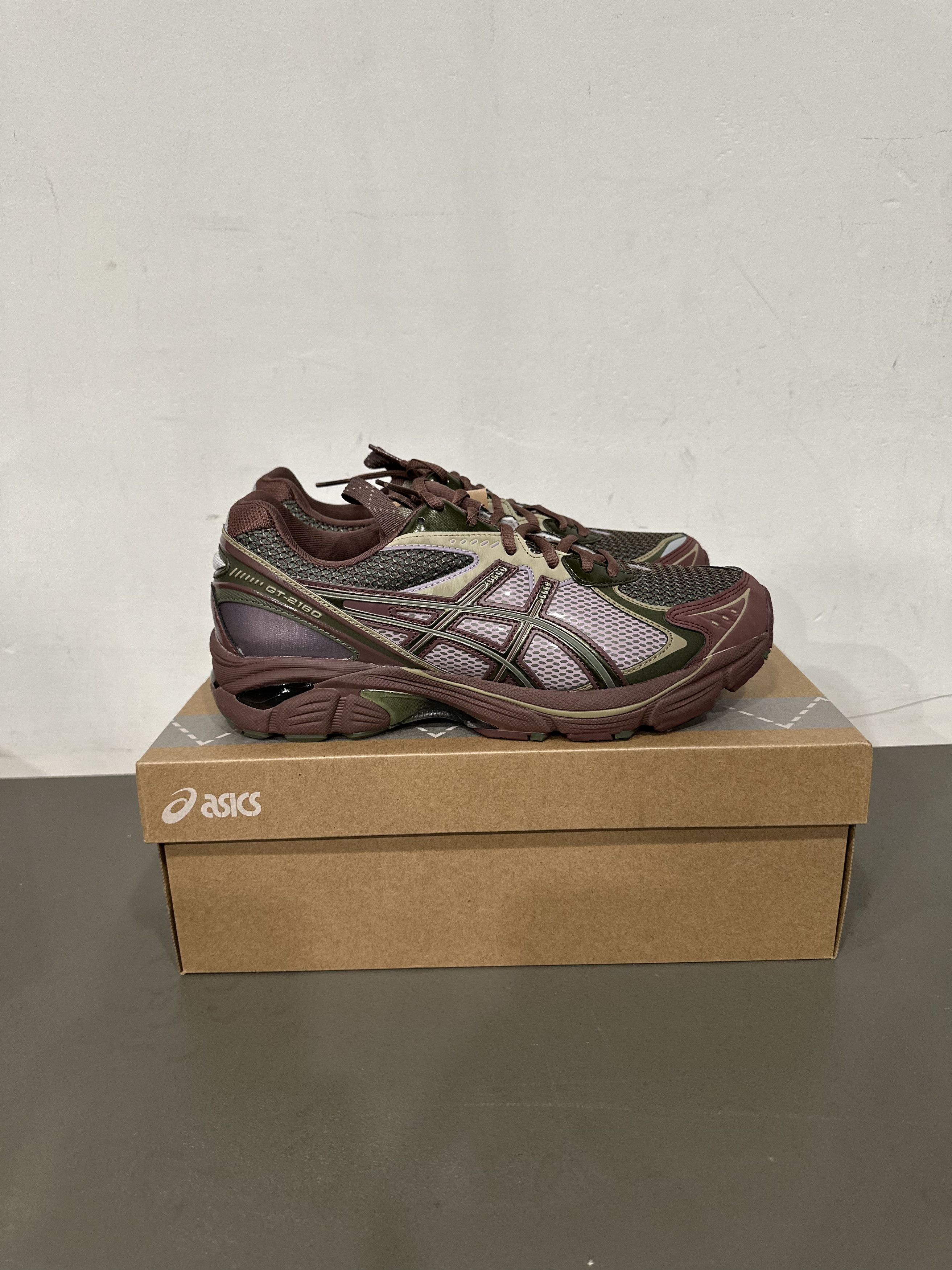 Pre-owned Asics X Kiko Kostadinov Asics Kiko Kostadinov Ub6-s Gt-2160 Mantle Green Grape Shoes