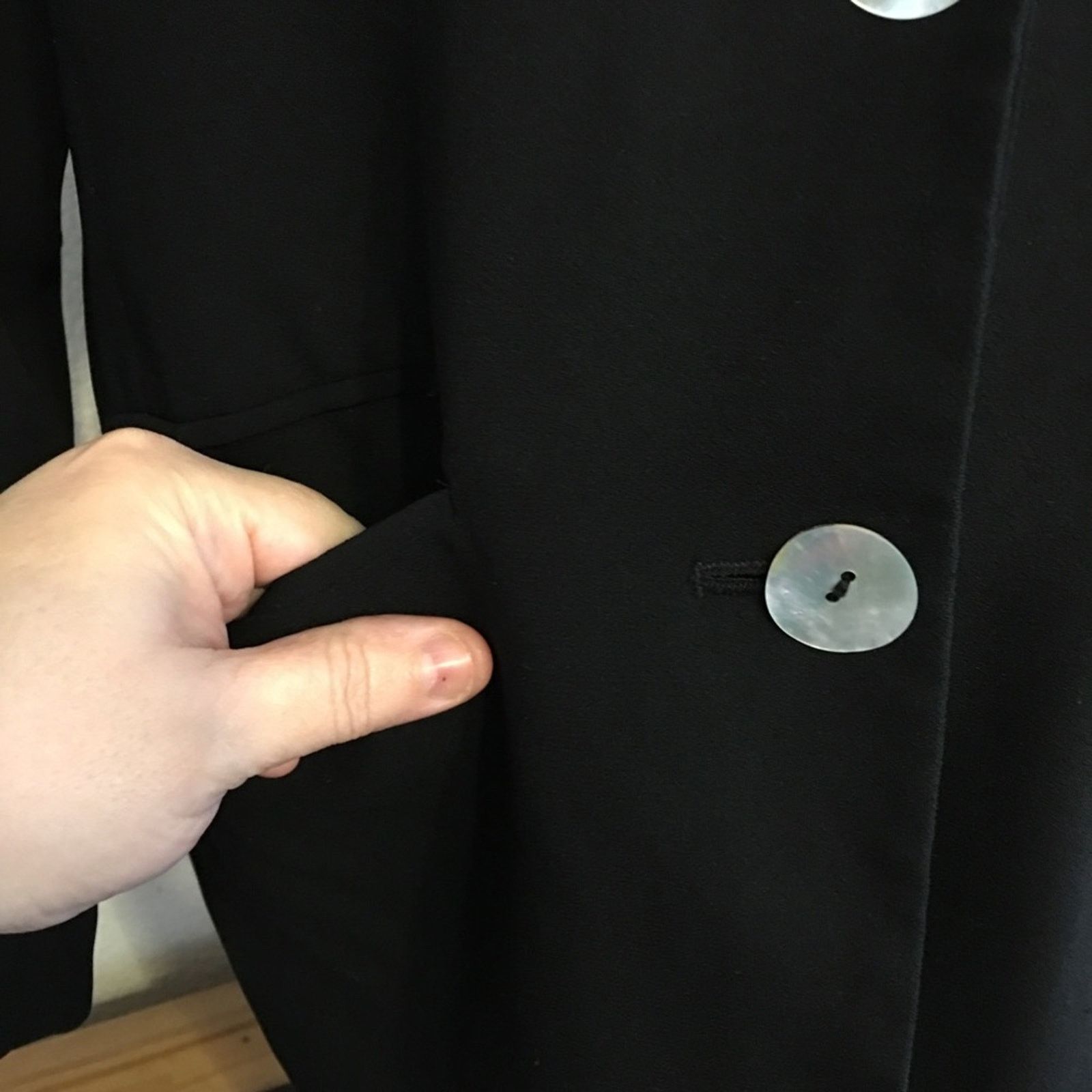 Worthington Worthington black lined blazer 10 Size L / US 10 / IT 46 - 4 Thumbnail