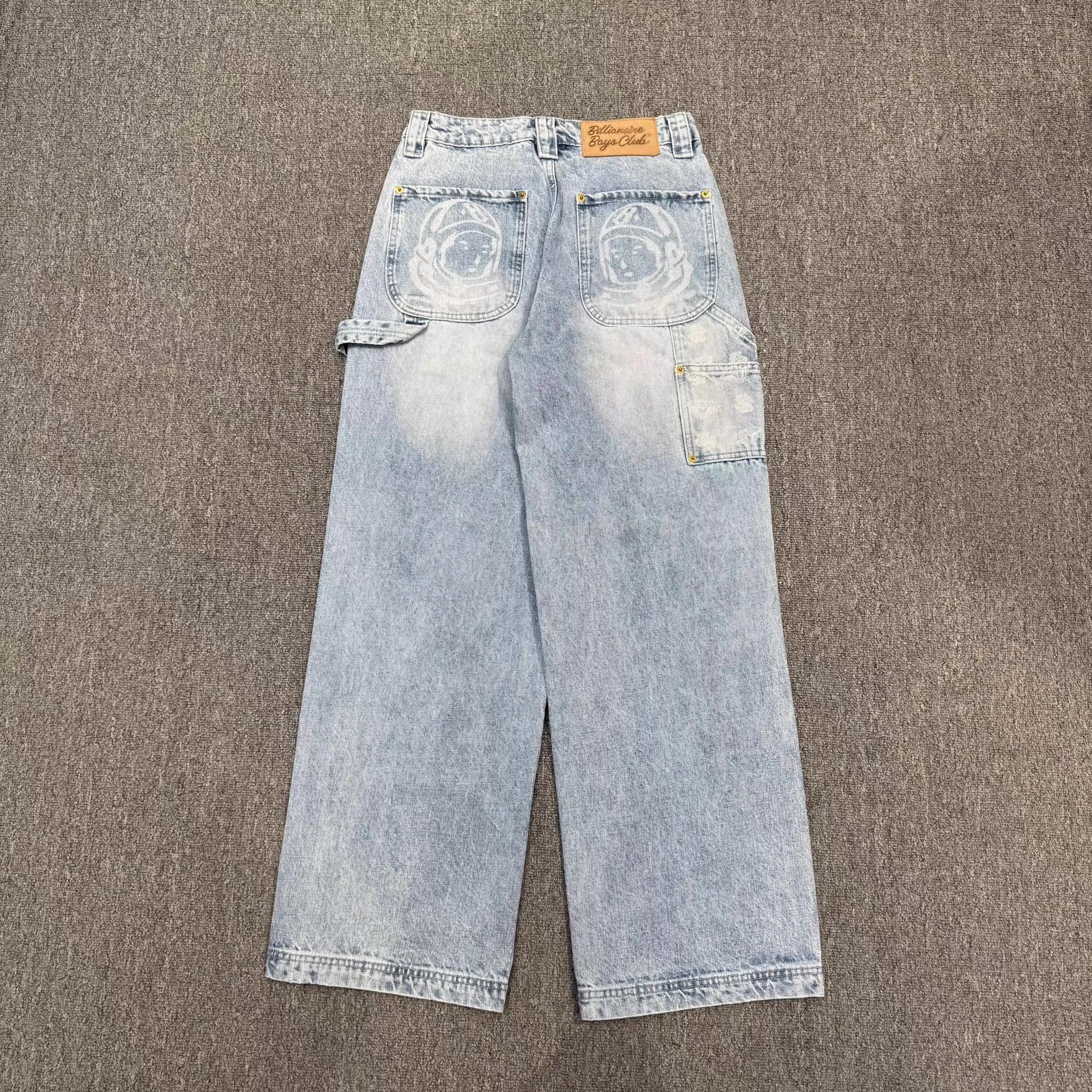 Billionaire Boys Club BBC Diamond Print Jeans Q5 Size US 36 / EU 52 - 2 Thumbnail