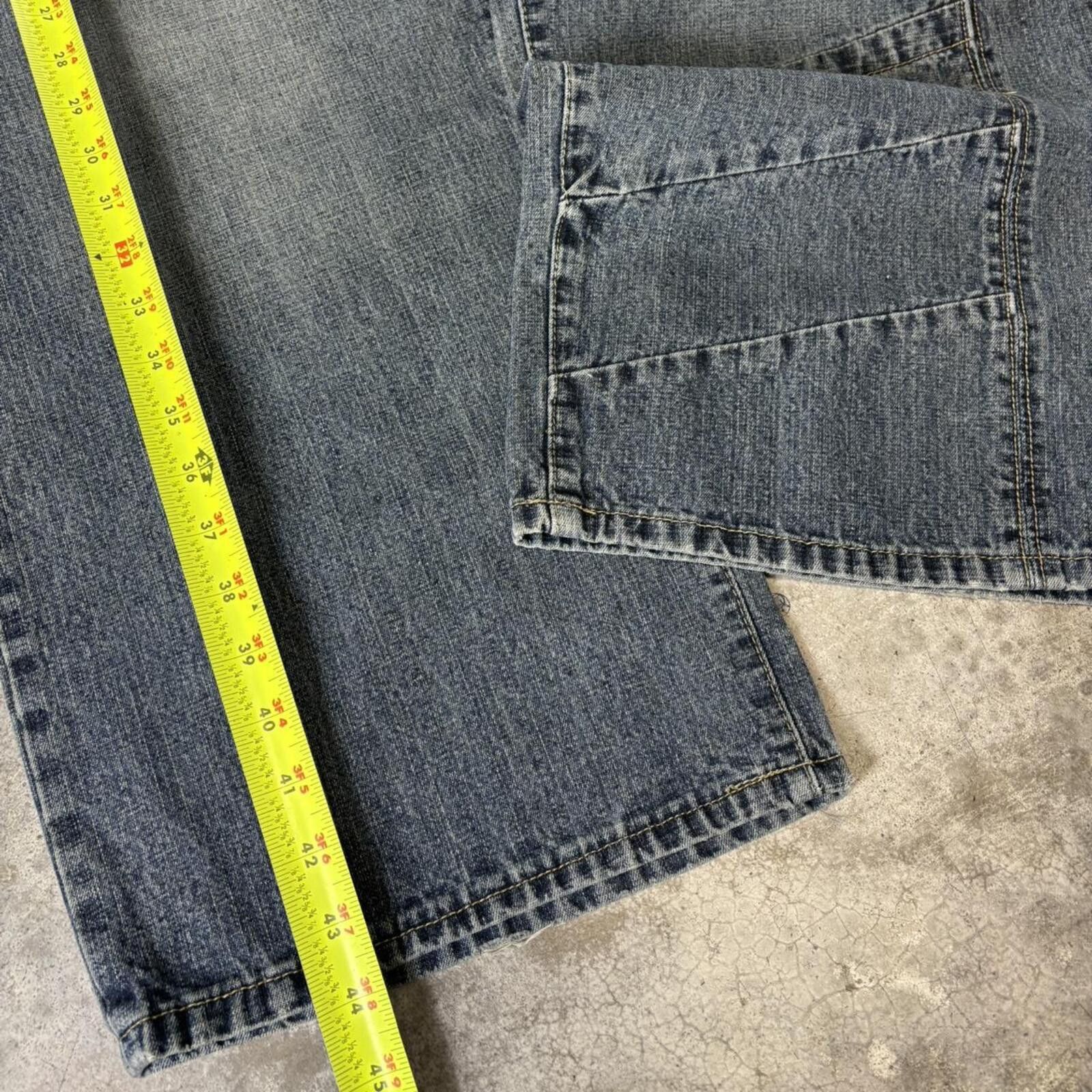 Ecko Unltd. Ecko Unltd Y2K Wide Leg Baggy Gothic Alternative Jeans Size US 38 / EU 54 - 5 Thumbnail