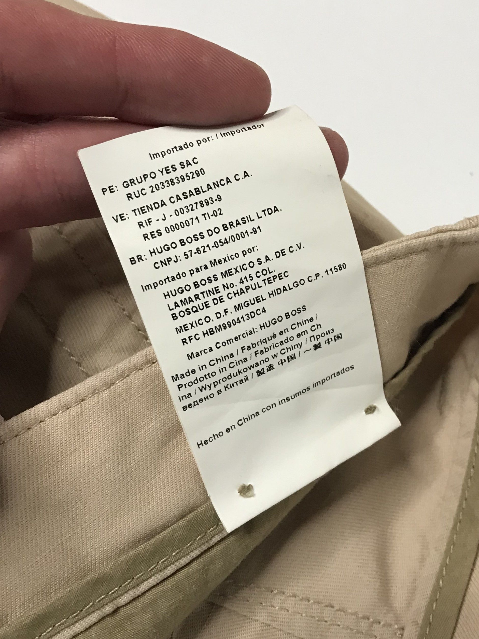 Hugo Boss Hugo Boss Mens Trousers Linen Comfort Fit Sz 46 Size US 30 / EU 46 - 9 Thumbnail