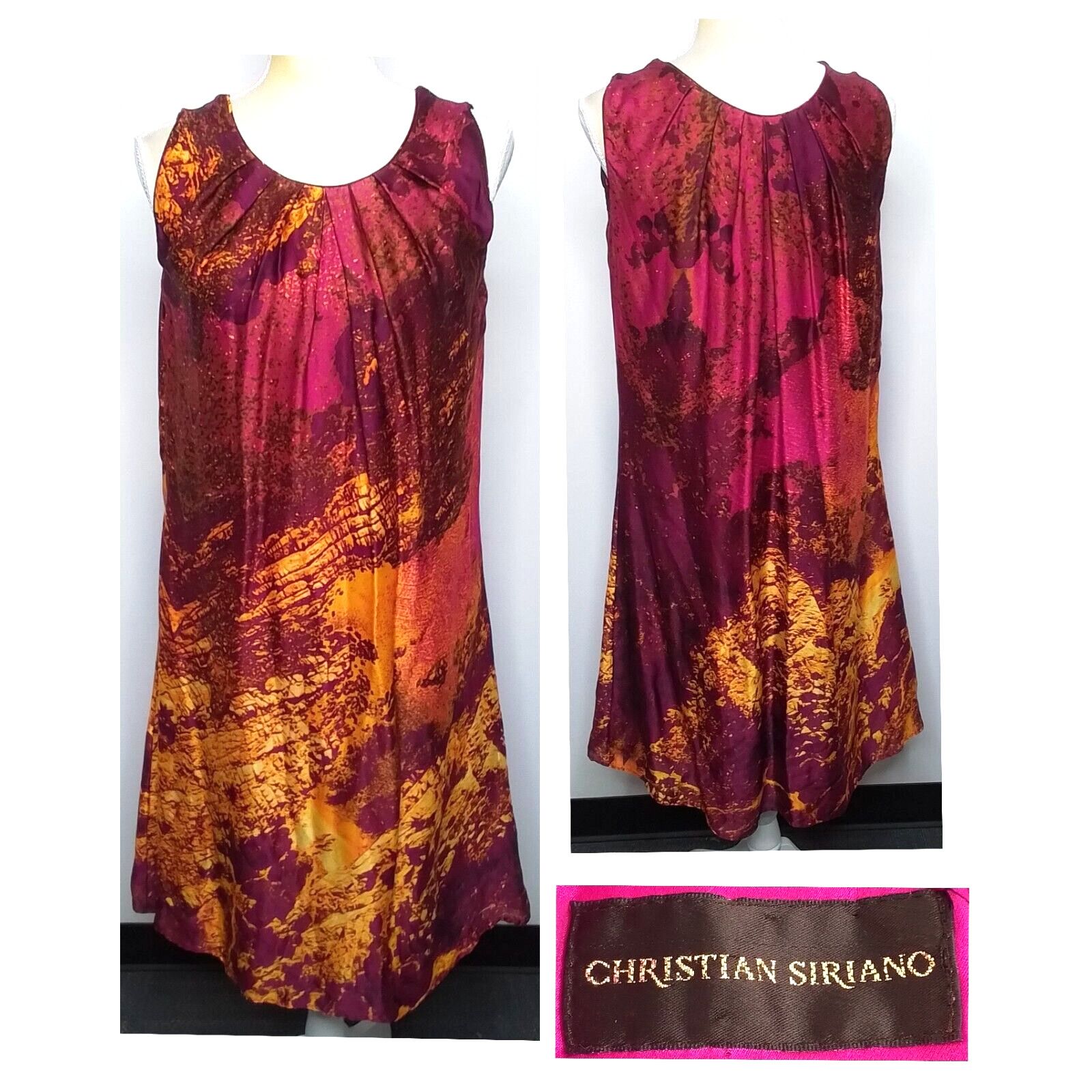 Christian Siriano Christian Siriano Dress Women's Multicolor Sleeveless Size M / US 6-8 / IT 42-44 - 1 Thumbnail
