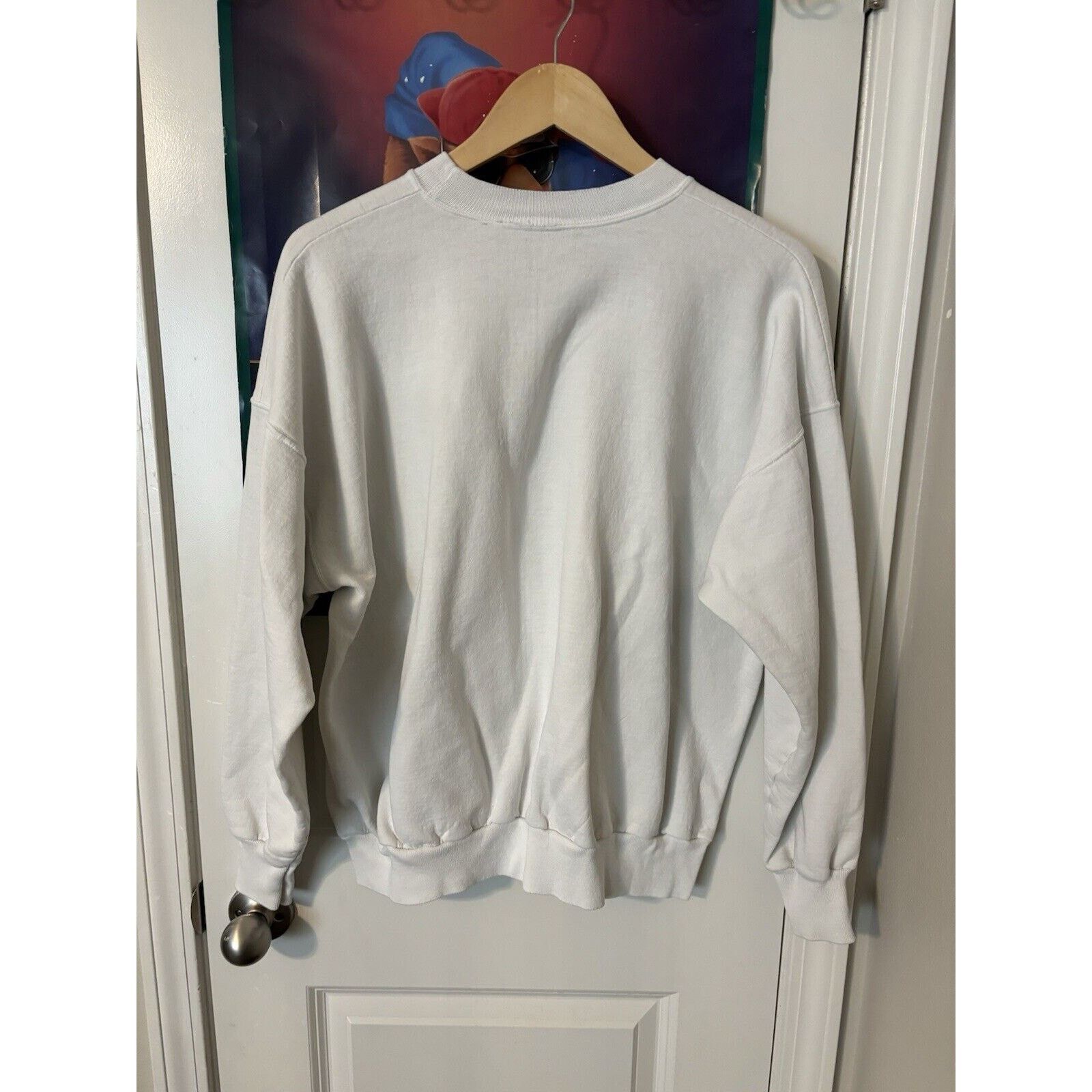 Adams vintage town marshal cowboy white crewneck Hermon Adams Size US L / EU 52-54 / 3 - 2 Thumbnail