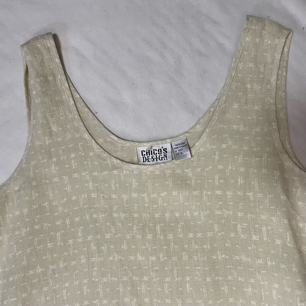 Chicos New Chico's Design Linen Sleeveless Maxi Dress Size 0 US S Size S / US 4 / IT 40 - 6 Thumbnail
