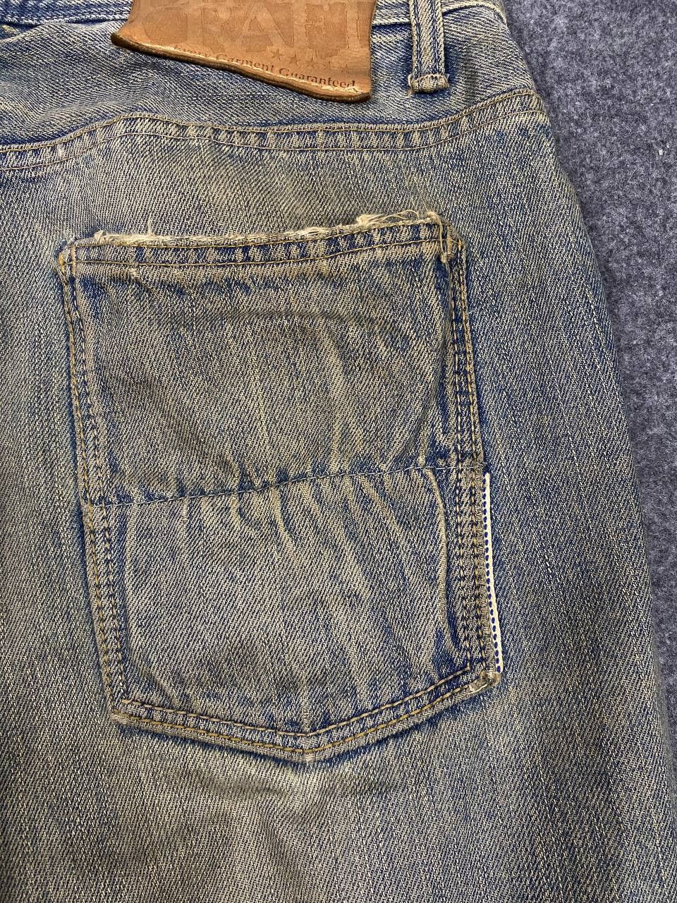 Japanese Brand denim craft japan rusty bootcut distressed denim Size US 38 / EU 54 - 4 Thumbnail