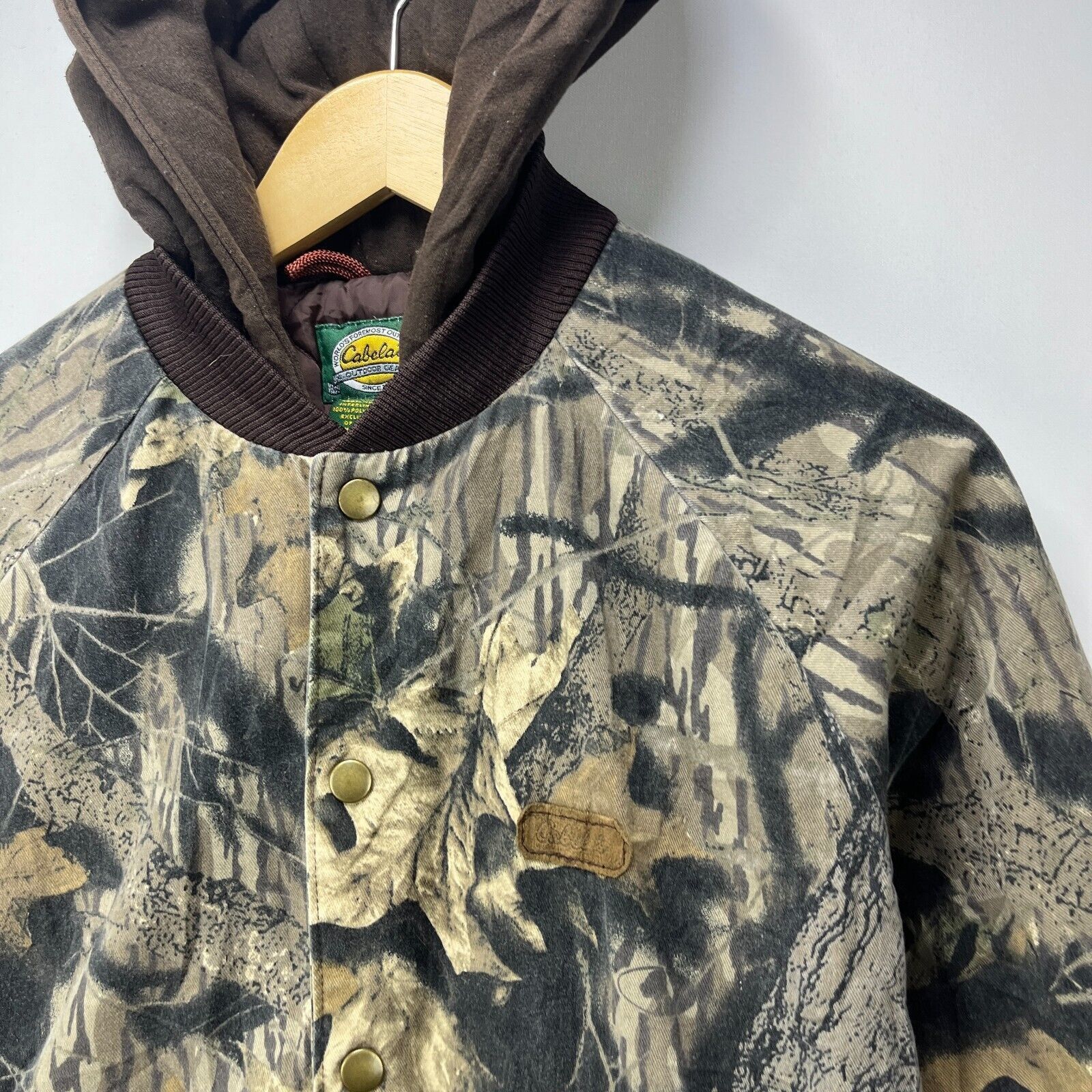 Vintage Vintage '90s Realtree Camo Mossy Oak Bomber Small Cabela's Size US S / EU 44-46 / 1 - 3 Thumbnail