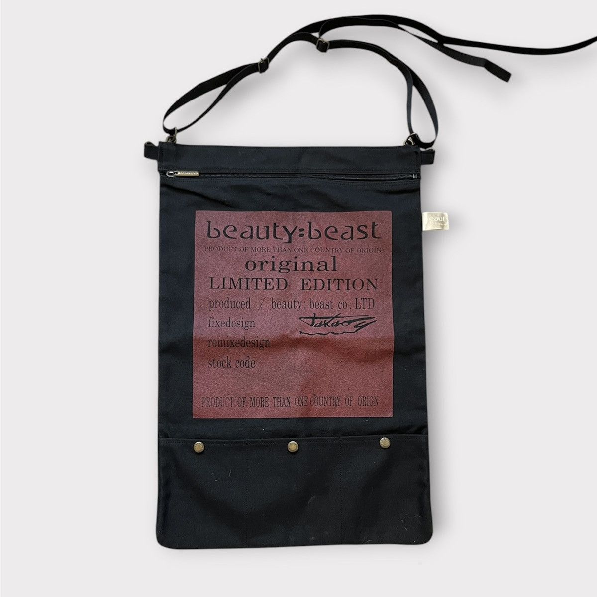 Beauty Beast Beauty:Beast Dark Knight Bunny Bag Backpack | Grailed