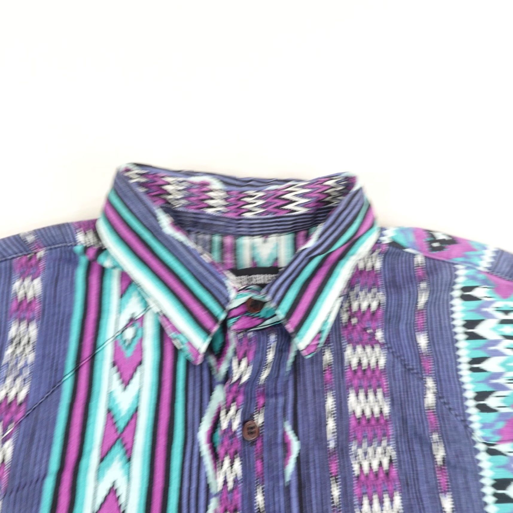 Vintage VINTAGE Frontier Series Shirt Men Large Southwestern Aztec Geometric Cotton Long Sleeve Button-Up 90s Size US L / EU 52-54 / 3 - 2 Thumbnail