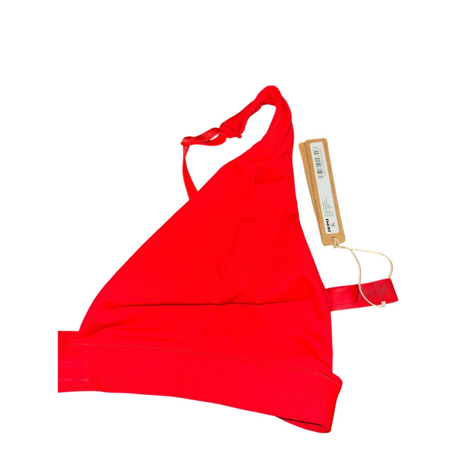 SKIMS NWT Skims Plunge Bikini Top - Red, Size XL Size XL / US 12-14 / IT 48-50 - 4 Thumbnail