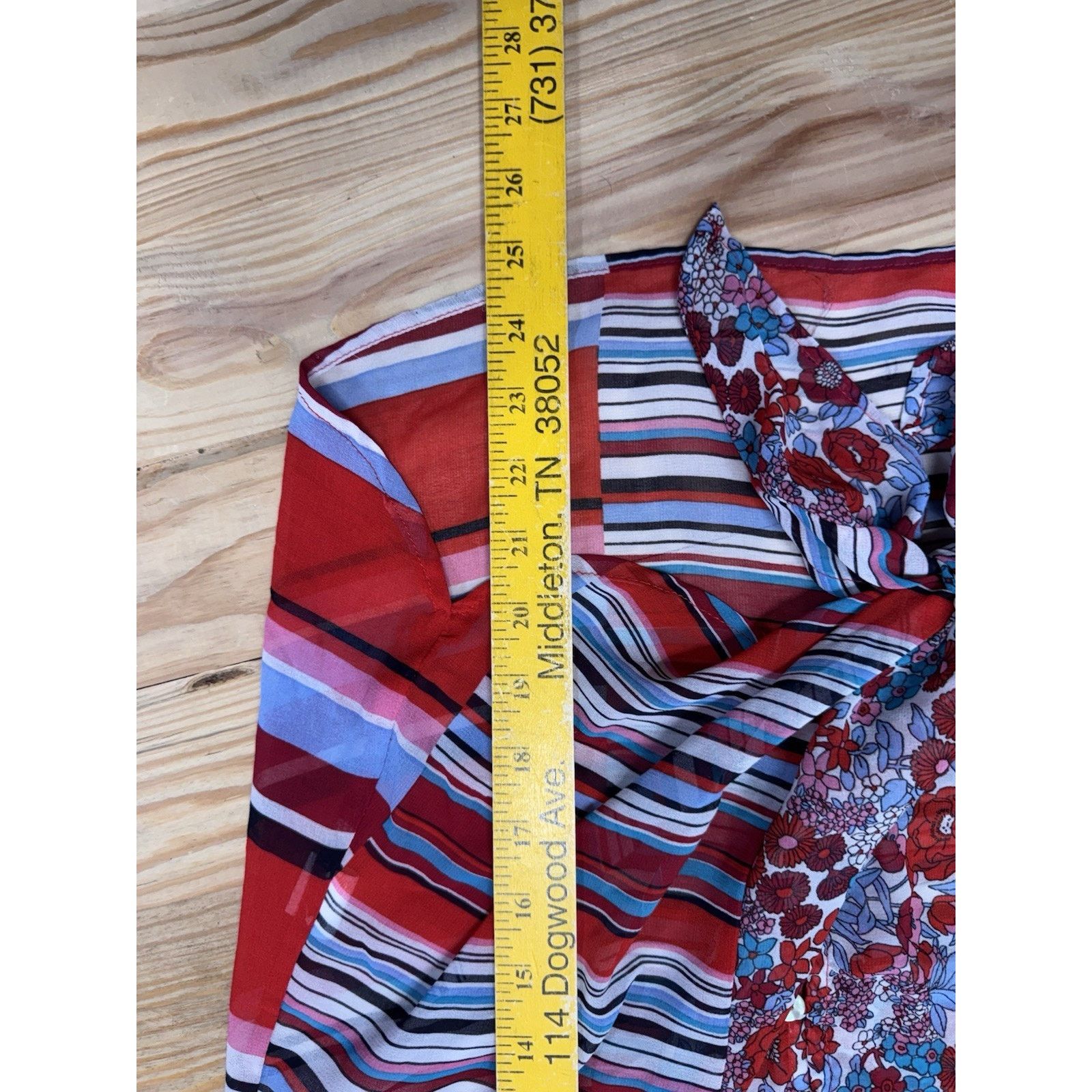Anthropologie Fig And Flower Anthropologie Women’s Size M Blouse Red Size M / US 6-8 / IT 42-44 - 5 Thumbnail