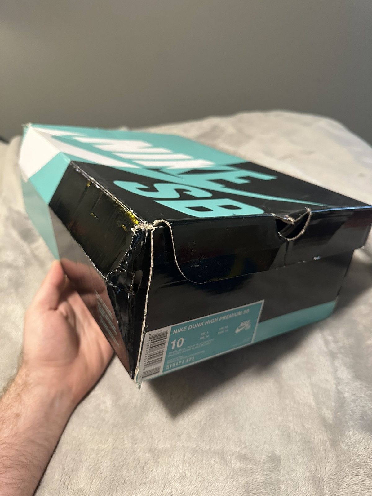 Nike SB Nike SB Dunk High Familia Blue Ox Size US 10 / EU 43 - 14 Thumbnail