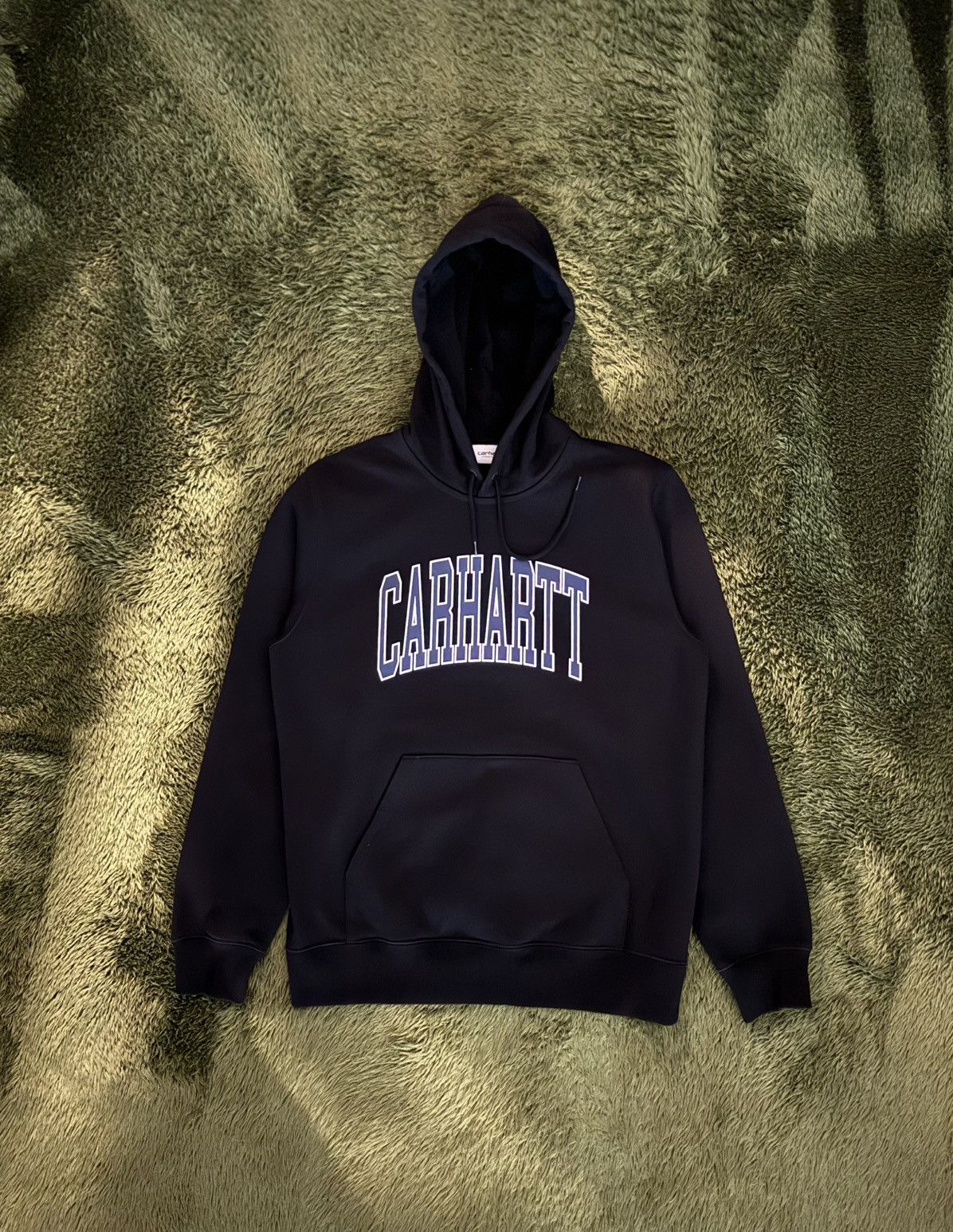 Carhartt Wip [L] Carhartt WIP Division Logo Print Hoodie Black Size US L / EU 52-54 / 3 - 1 Thumbnail