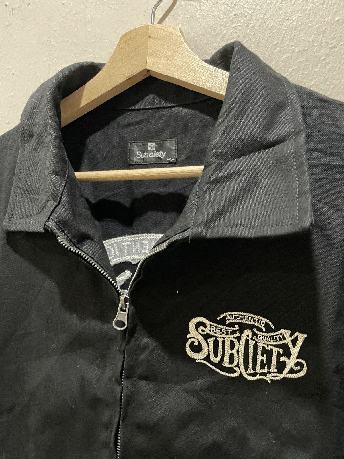 Japanese Brand Japanese Streetwear Subciety Motamerica Jacket Embroidery XL Size US L / EU 52-54 / 3 - 7 Thumbnail