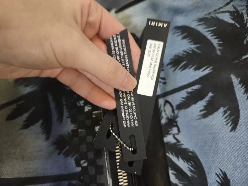 Amiri Amiri Coconut Tree Backpack Backpack Brand New Strap 2502-N Size ONE SIZE - 3 Thumbnail