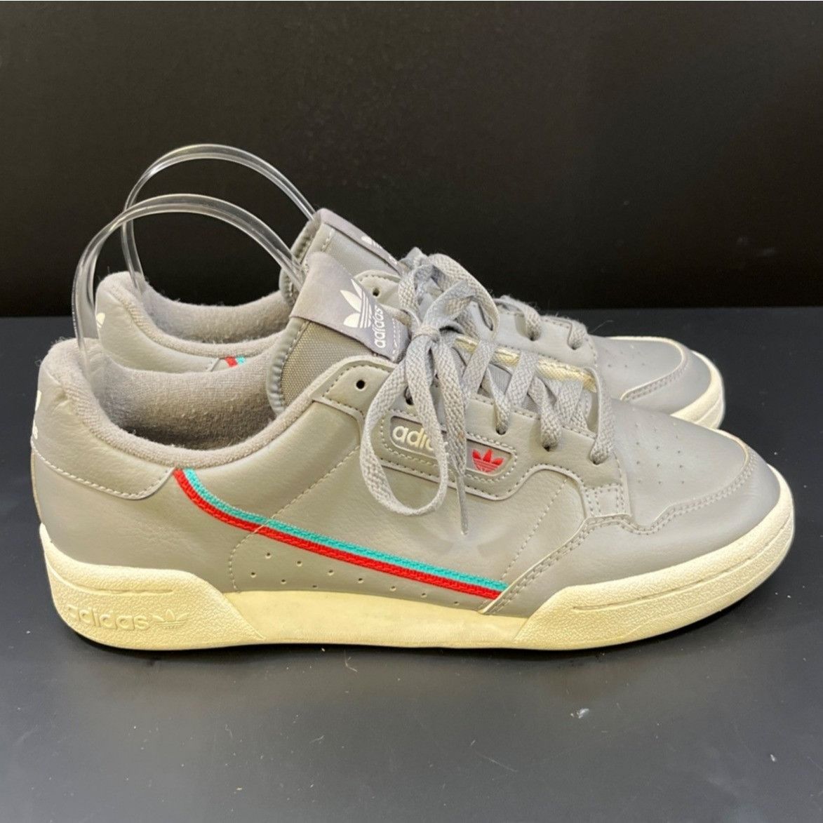 Adidas Adidas Ortholite Men's Grey Shoes/Sneakers Sz 7 SKU 4907 Size US 7 / EU 40 - 4 Thumbnail