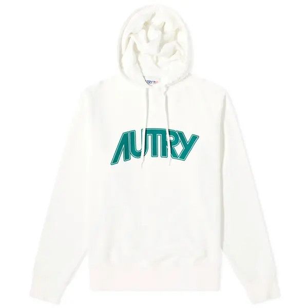 AUTRY o1y0526 Logo Hoodie in White Size US L / EU 52-54 / 3 - 1 Thumbnail